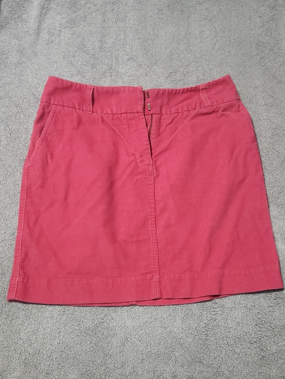 Vineyard Vines Women's Pink Corduroy A-Line Skirt